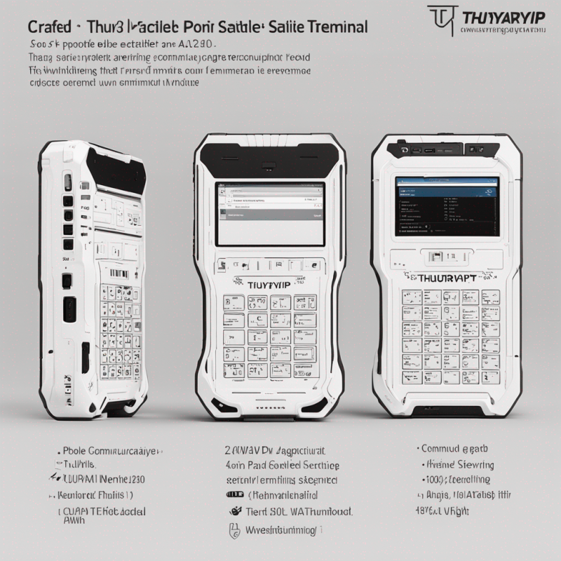 ThurayaIP Portable Satellite Terminal - Unmatched Global Connectivity