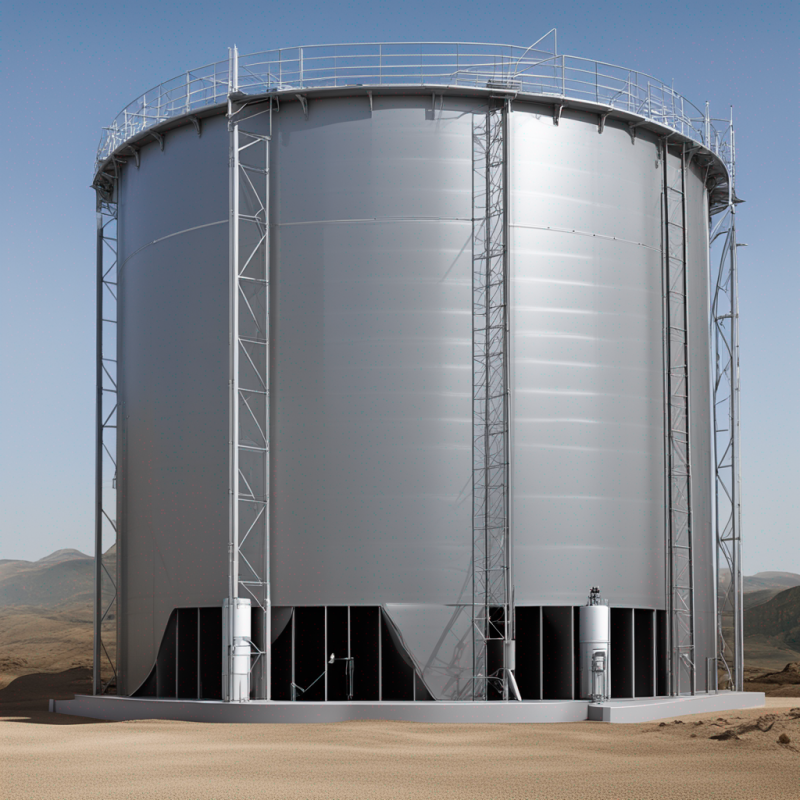 Steel Frame Water Tank Kit, 95m3 Capacity - Reliable Water Storage for Emergency Situations