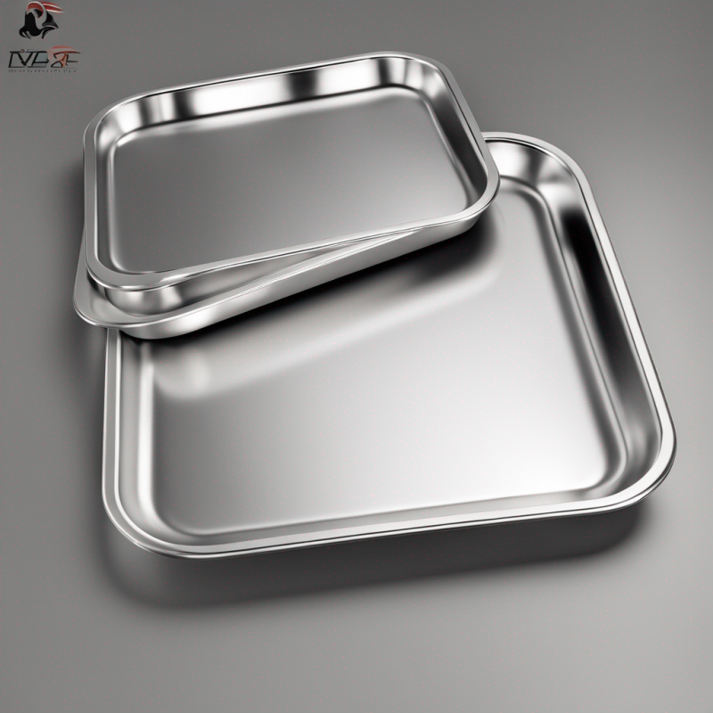 High-Grade Stainless Steel Instrument Tray with Cover for Healthcare Applications | 225x125x50mm