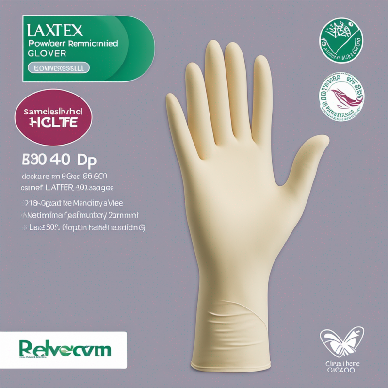 Medium-Sized Latex Powder-Free Examination Gloves - Optimal Protection & Comfort