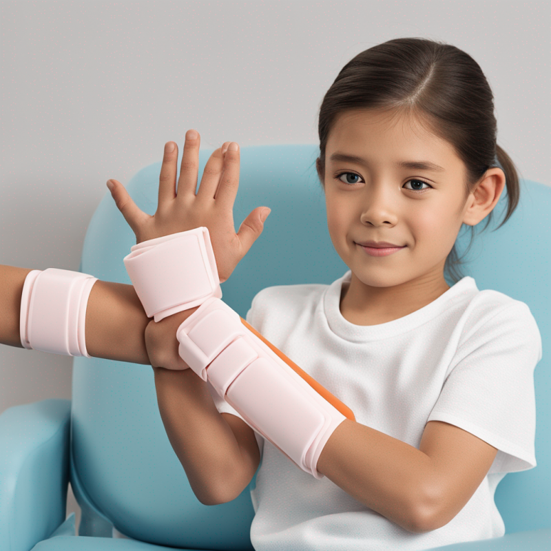 Non-Toxic Foldable Infusion Arm Splint for Children | Maximum Comfort & Security
