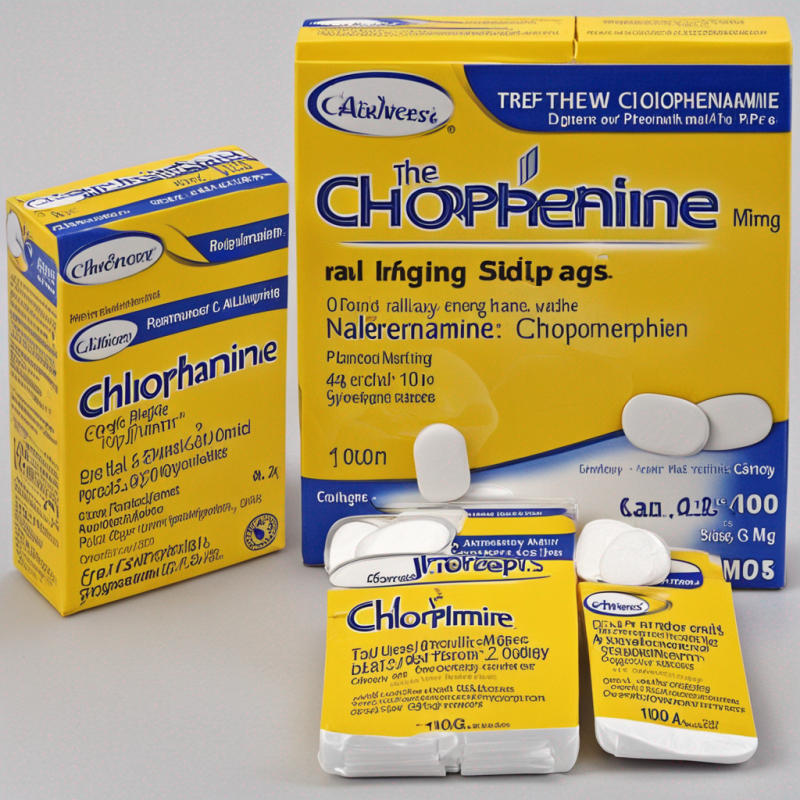Chlorphenamine 4mg Tablets 1000 Pack - Effective & Rapid Allergy Relief