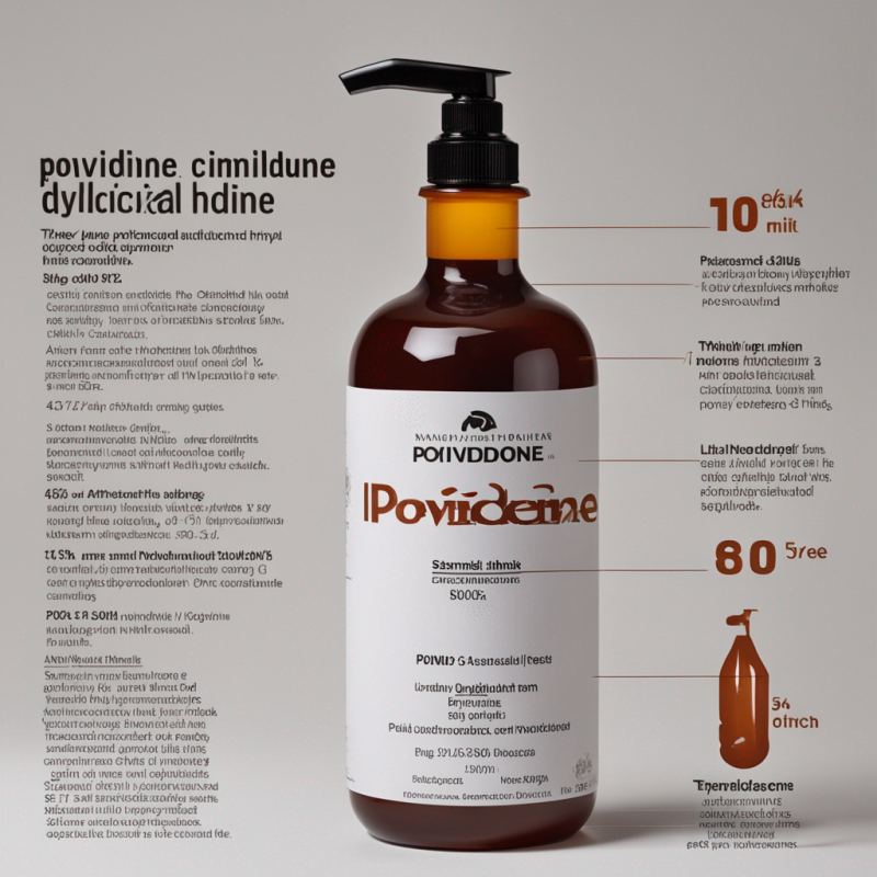 Superior Povidone Iodine Solution 10% w/v - 500ml | Broad-Spectrum Antiseptic & Disinfectant