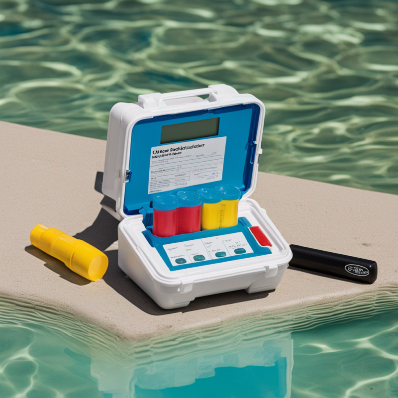 Premium Chlorine Pooltester: Advanced Water Quality Testing Kit