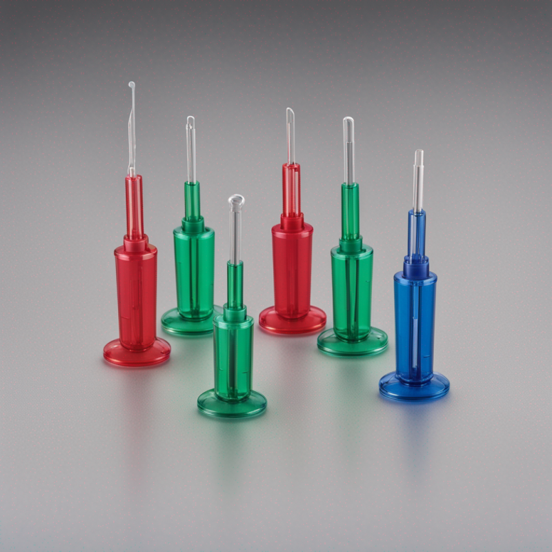Reliable Needle Holders for Vacuum Tubes - Box of 100 | Efficiency & Compatibility