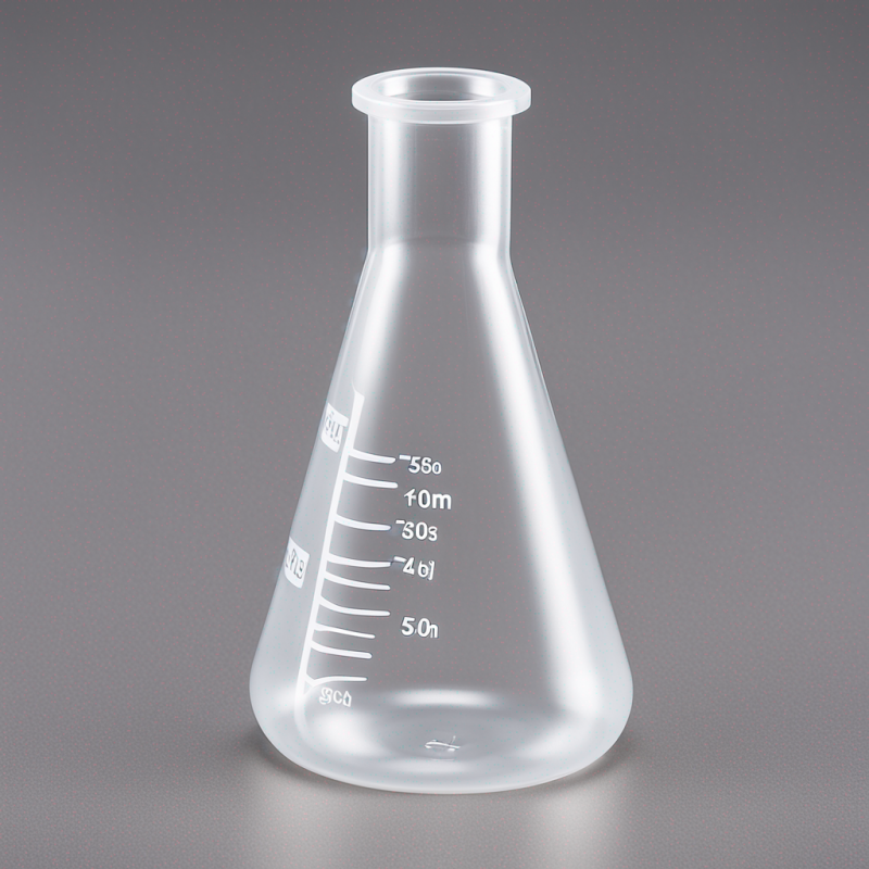 BRAND® Erlenmeyer Flask Wide-Neck Screw Cap PP Capacity 50mL, Laboratory  Flask
