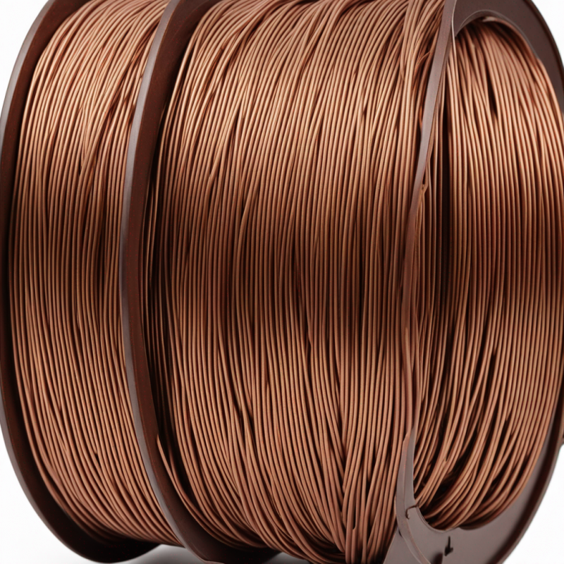 High-Quality Copper Wire Reel - 2000m Length, 0.04mm Diameter, 99.9% Pure  Copper