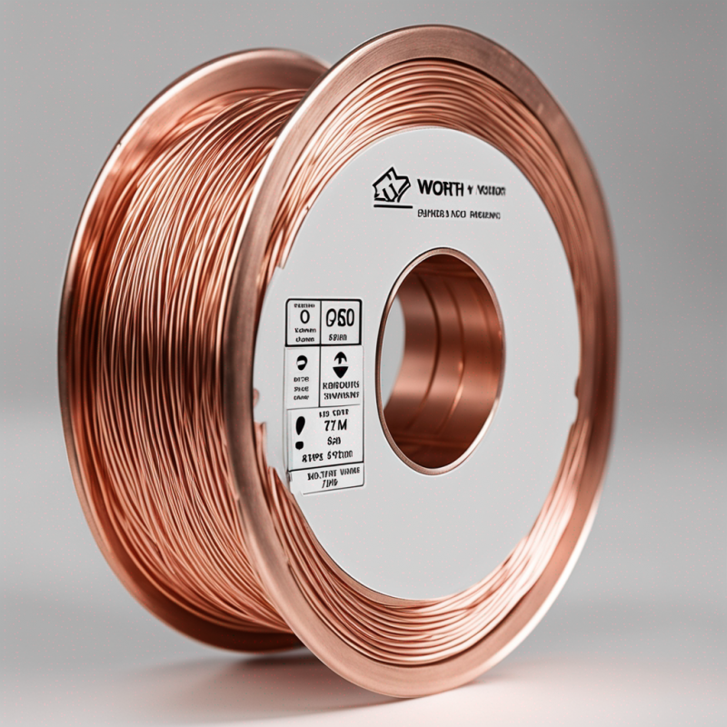 High-Purity Copper Wire Reel 0.2m Diameter 1.0mm - Top-Notch Conductivity &  Durability