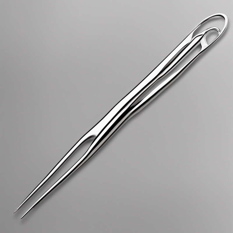 Stainless Steel Sharp-Point Forceps: Ultimate Precision for