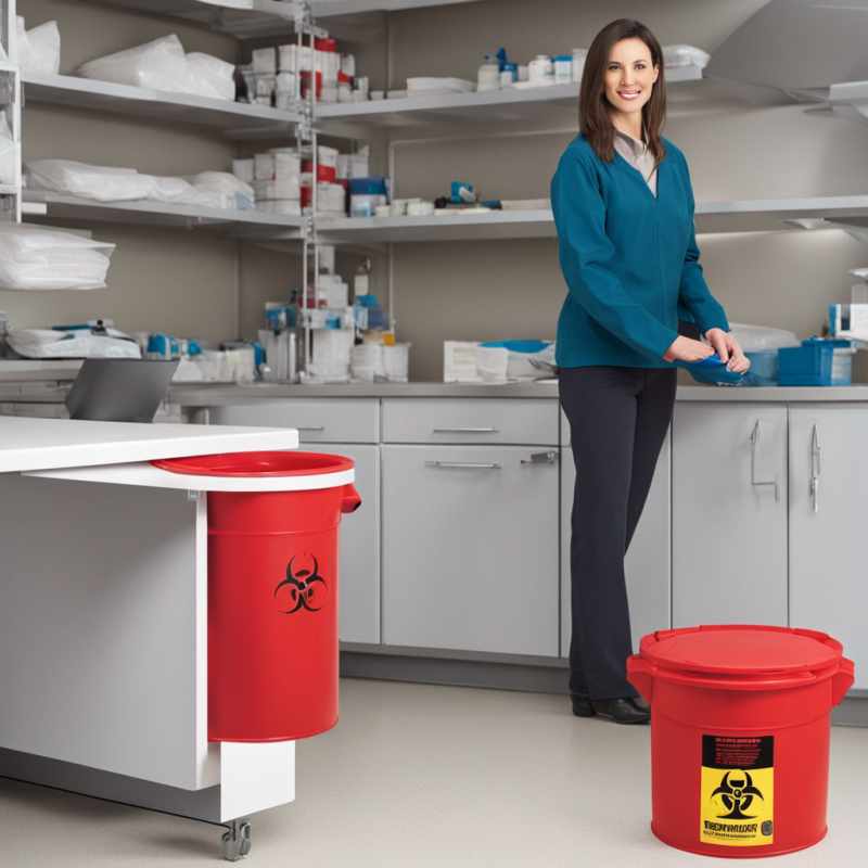 Biohazard Waste Container: A Reliable Solution for Safe Biohazardous ...