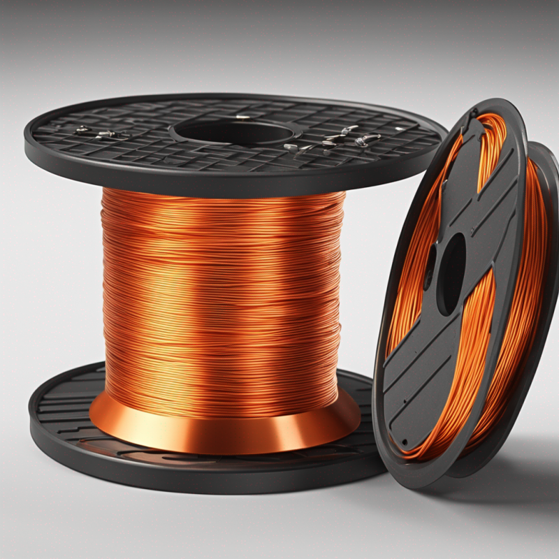Copper Wire Reel - High Purity, Annealed Copper Wire, 100m Length, 0.02mm  Diameter