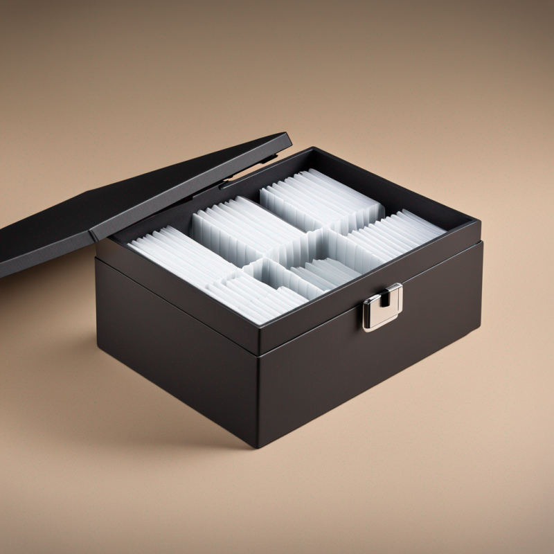 Robust Microscope Slide Storage Box Set of 10: Boost Lab Efficiency & Organizational Capacity