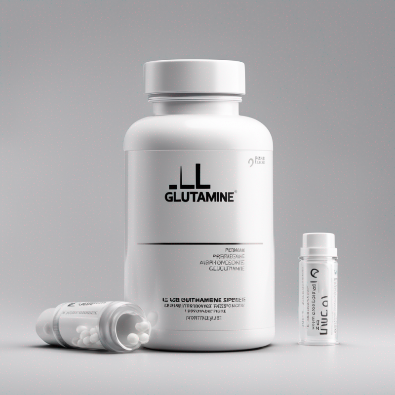 Premium L-Glutamine Supplement - Boosting Muscle Recovery, Digestive Health & Immune Support