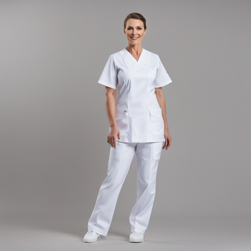 Professional High-Quality Nurse Suit | Comfort & Durability Healthcare Apparel