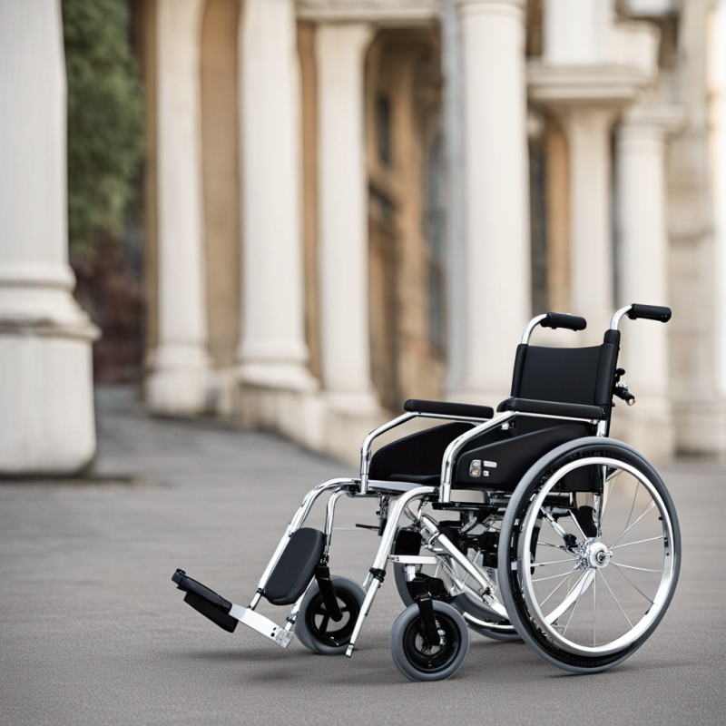 Compact Foldable Adult Wheelchair: Ultimate Comfort & Premium Mobility