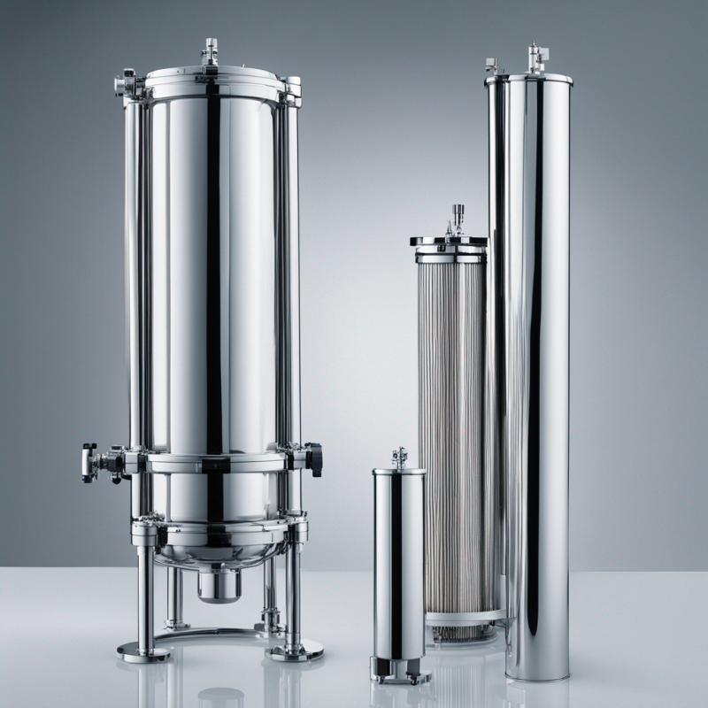 Top-Quality Automatic Vertical Candle Microporous Filter for Multiple Industries