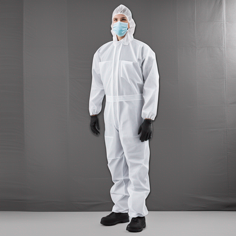 Industrial Safety Disposable Coveralls - Full Body Coverage & Superior Protection