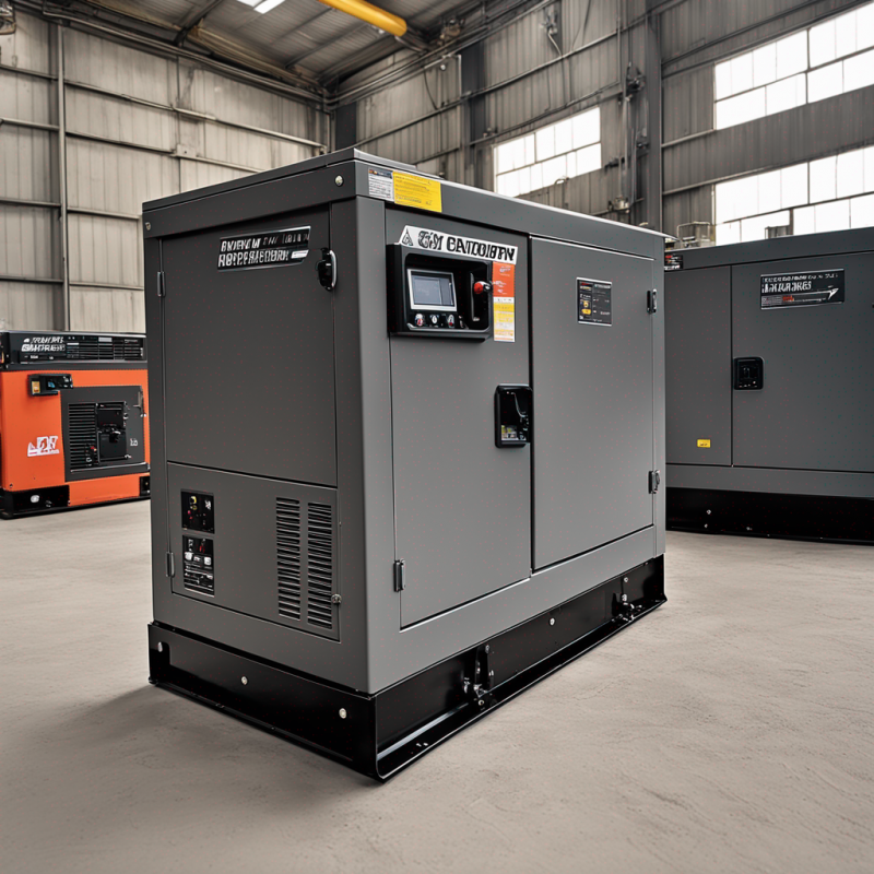30kVA Diesel Generator Set with Air Cooling and 60Hz Frequency - Uninterrupted Power Supply